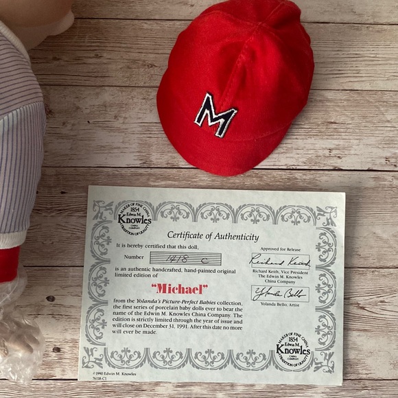 “Michael” Porcelain doll - Picture 4 of 6